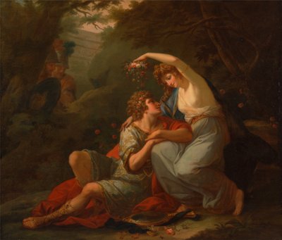 Renaud et Armide - Angelica Kauffmann